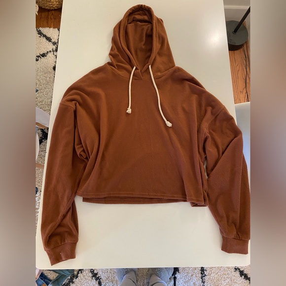 Altar’d State Women’s fleece cropped hoodie, size s. - Picture 1 of 3